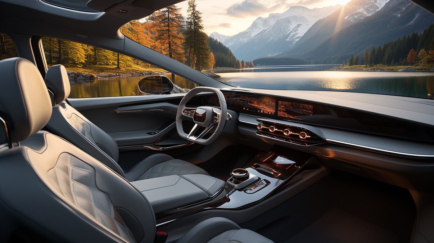vehicle，Interior，Central control，