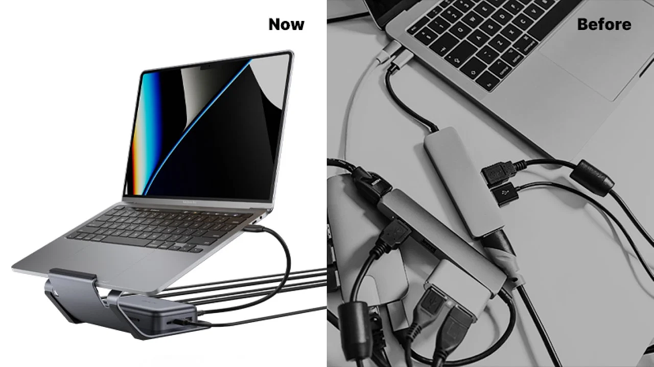 OmniCase 2 Pro，USB-C，集线器，存储，