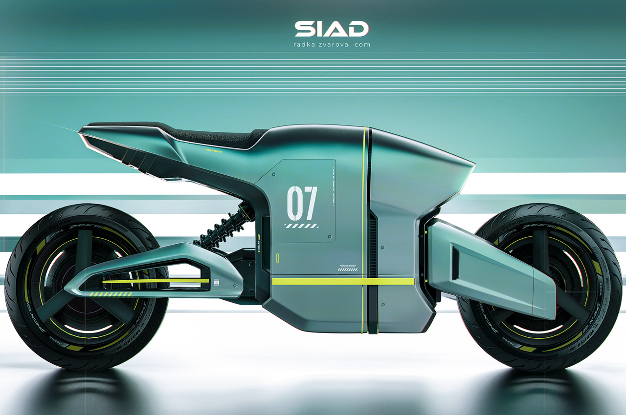 Cyberpunk，Electric bicycle，Metal body，future，