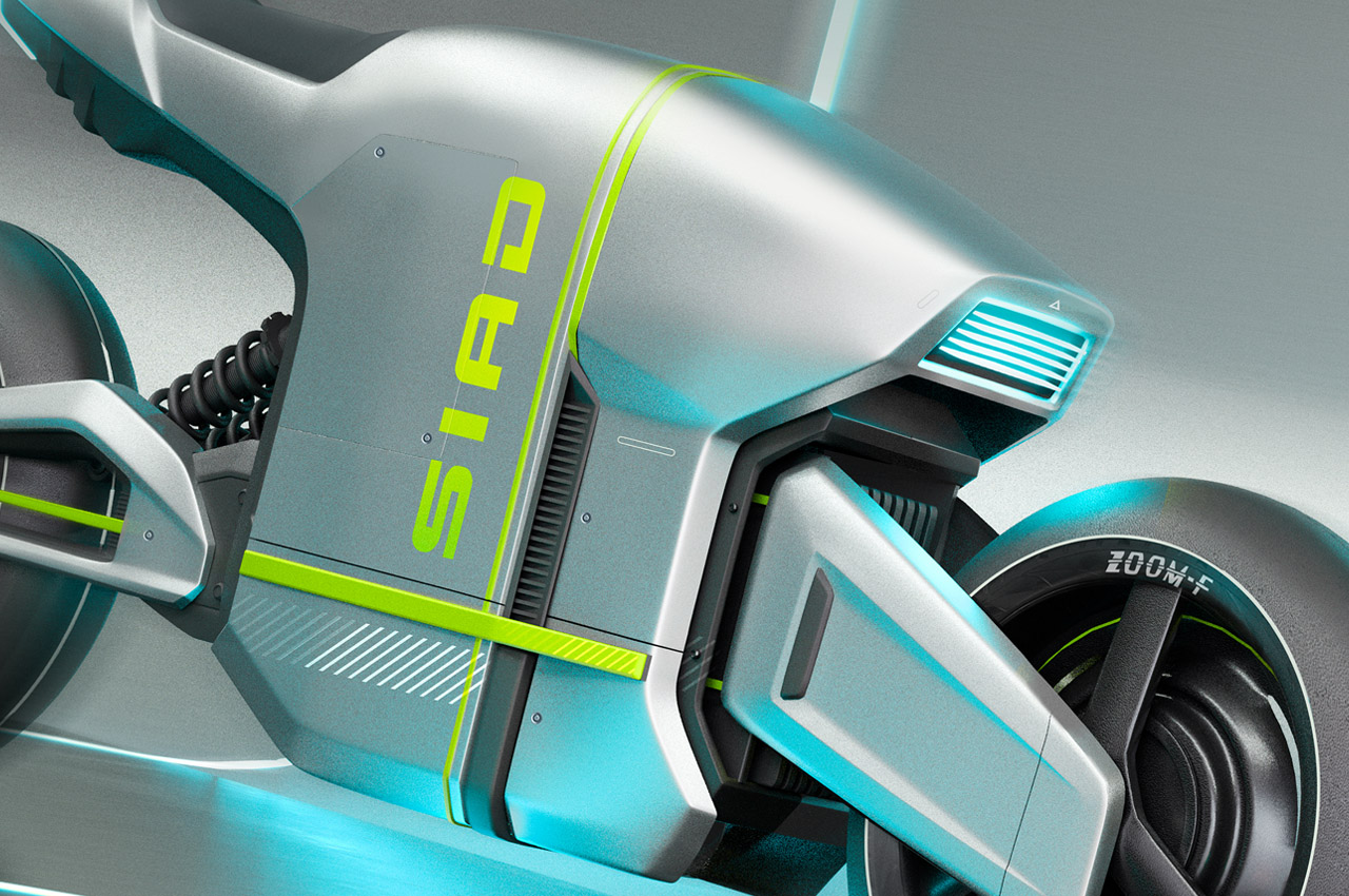 Cyberpunk，Electric bicycle，Metal body，future，