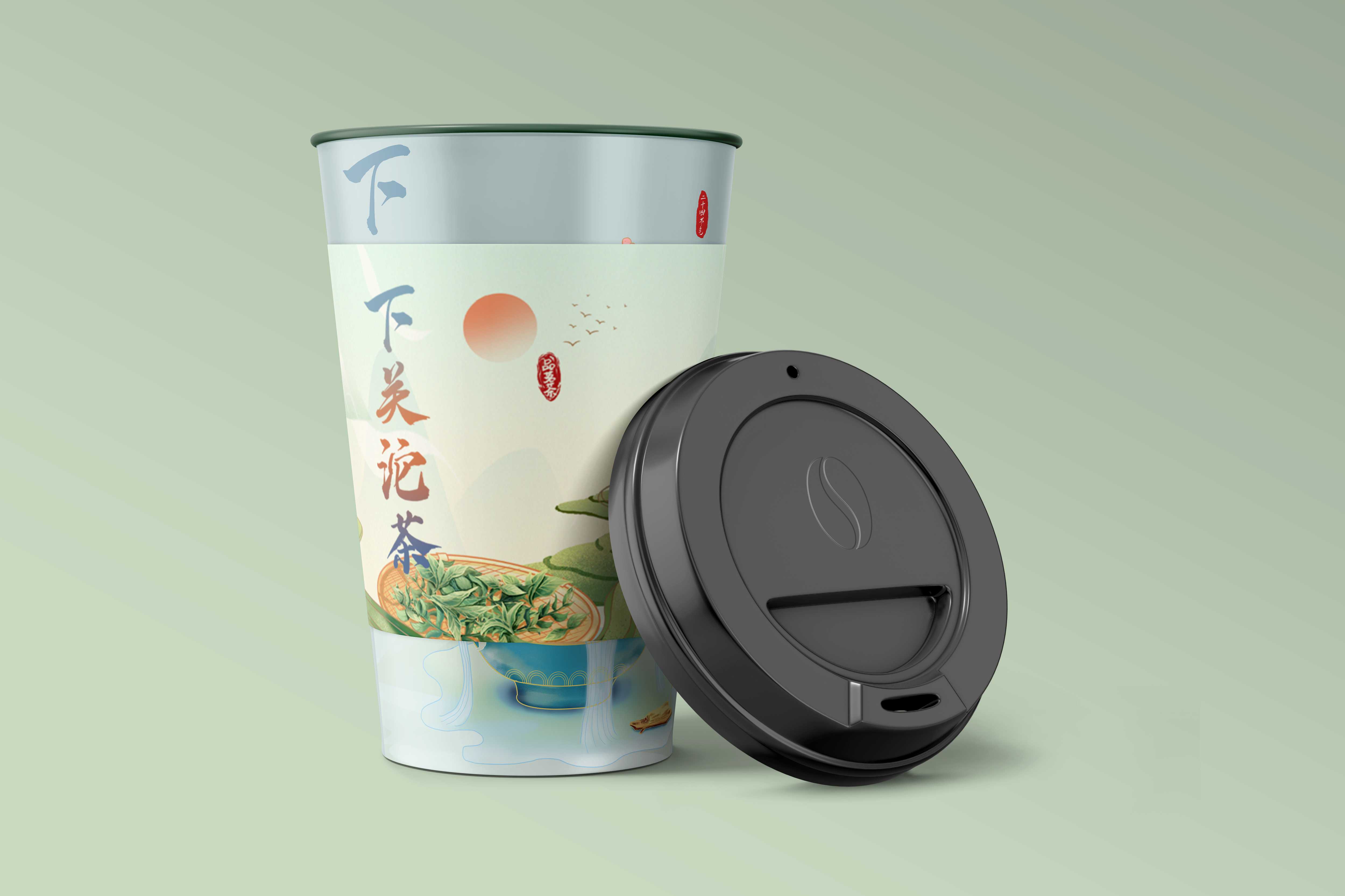 Solar terms，traditional culture，Tea packaging，packing design，Graphic Artist Designer，