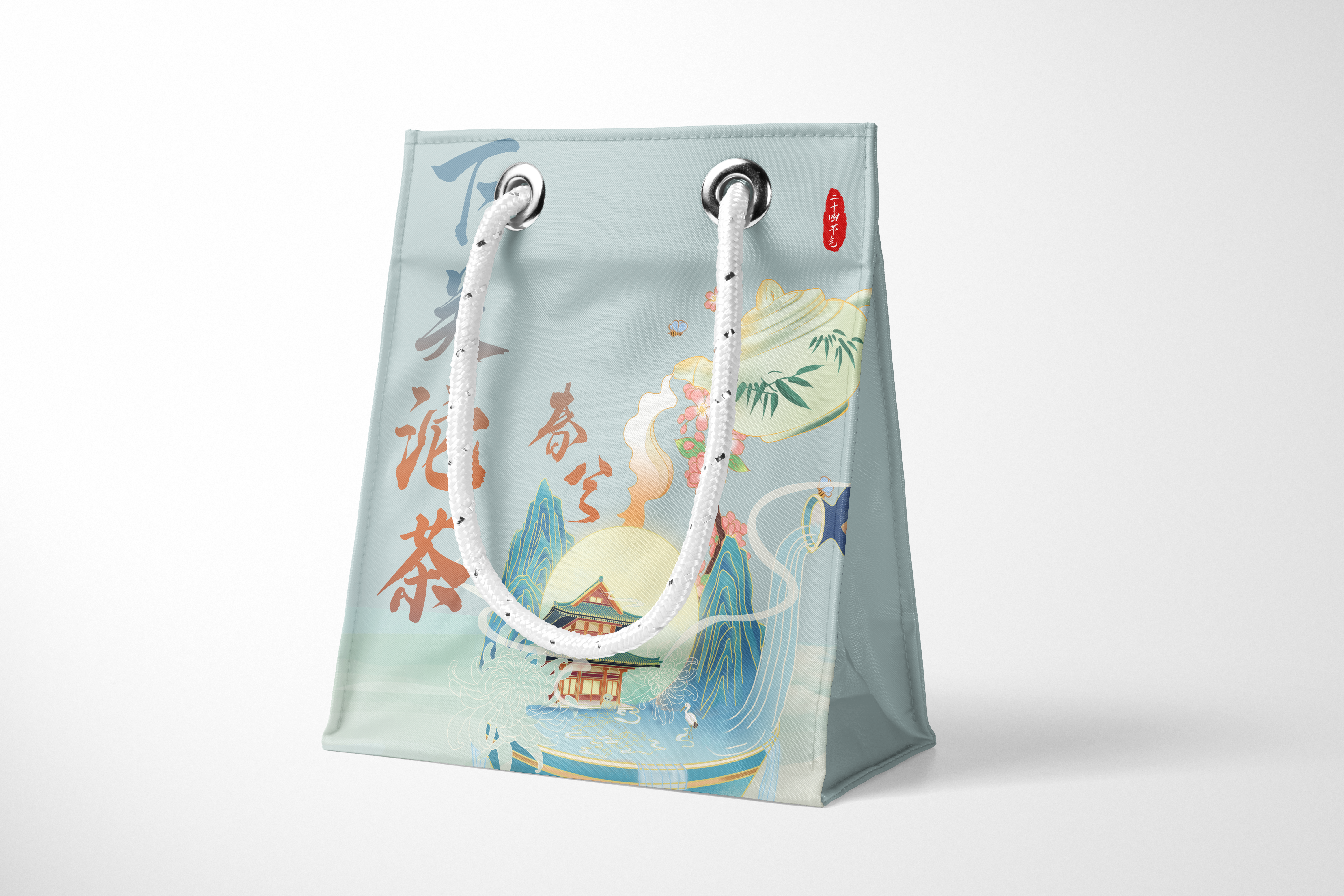 Solar terms，traditional culture，Tea packaging，packing design，Graphic Artist Designer，