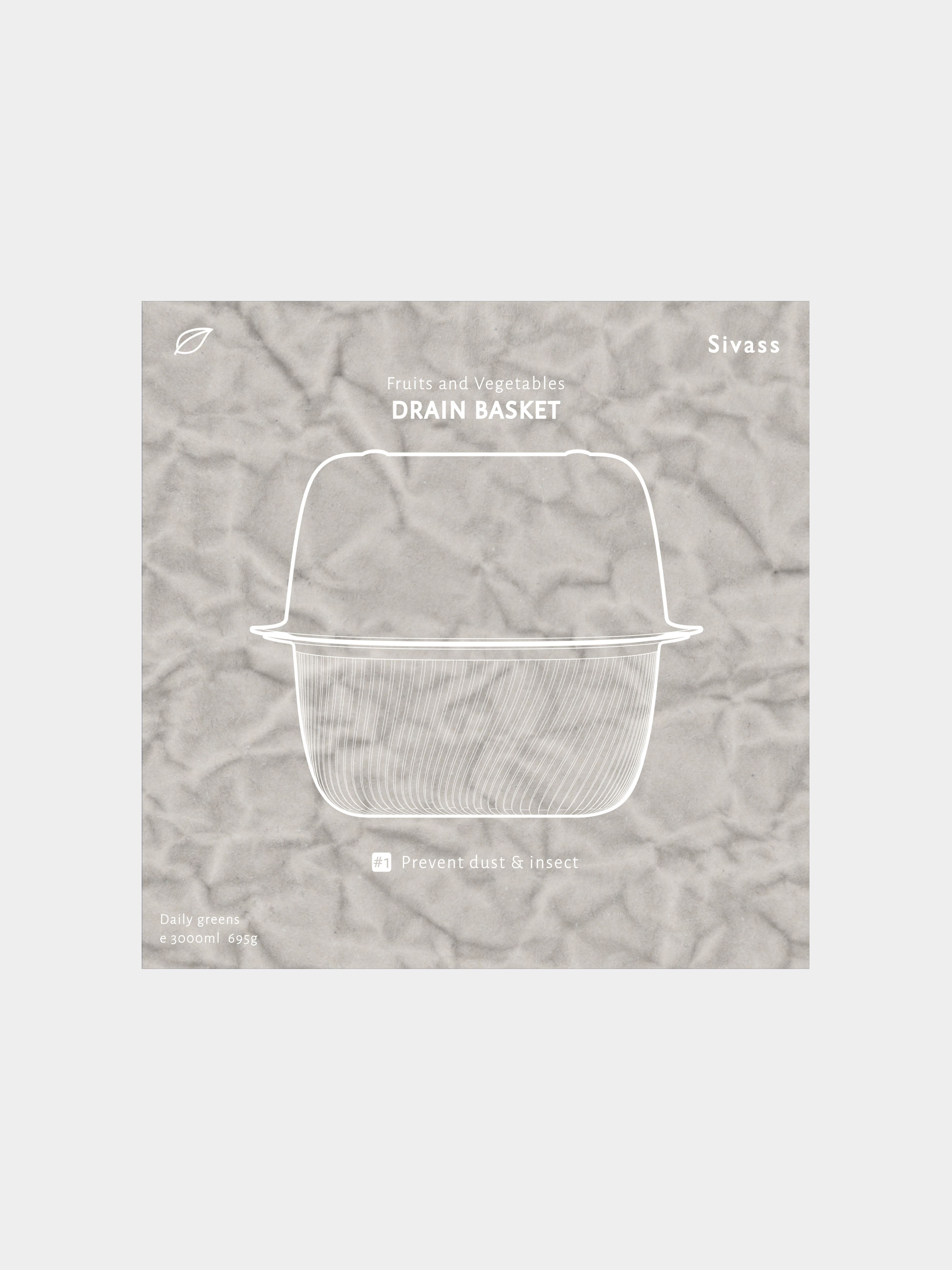 Home Furnishing，kitchen，Drain basket，Fruits and vegetables，