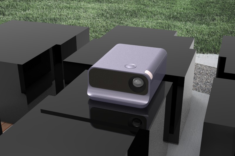 Simple and convenient projector，