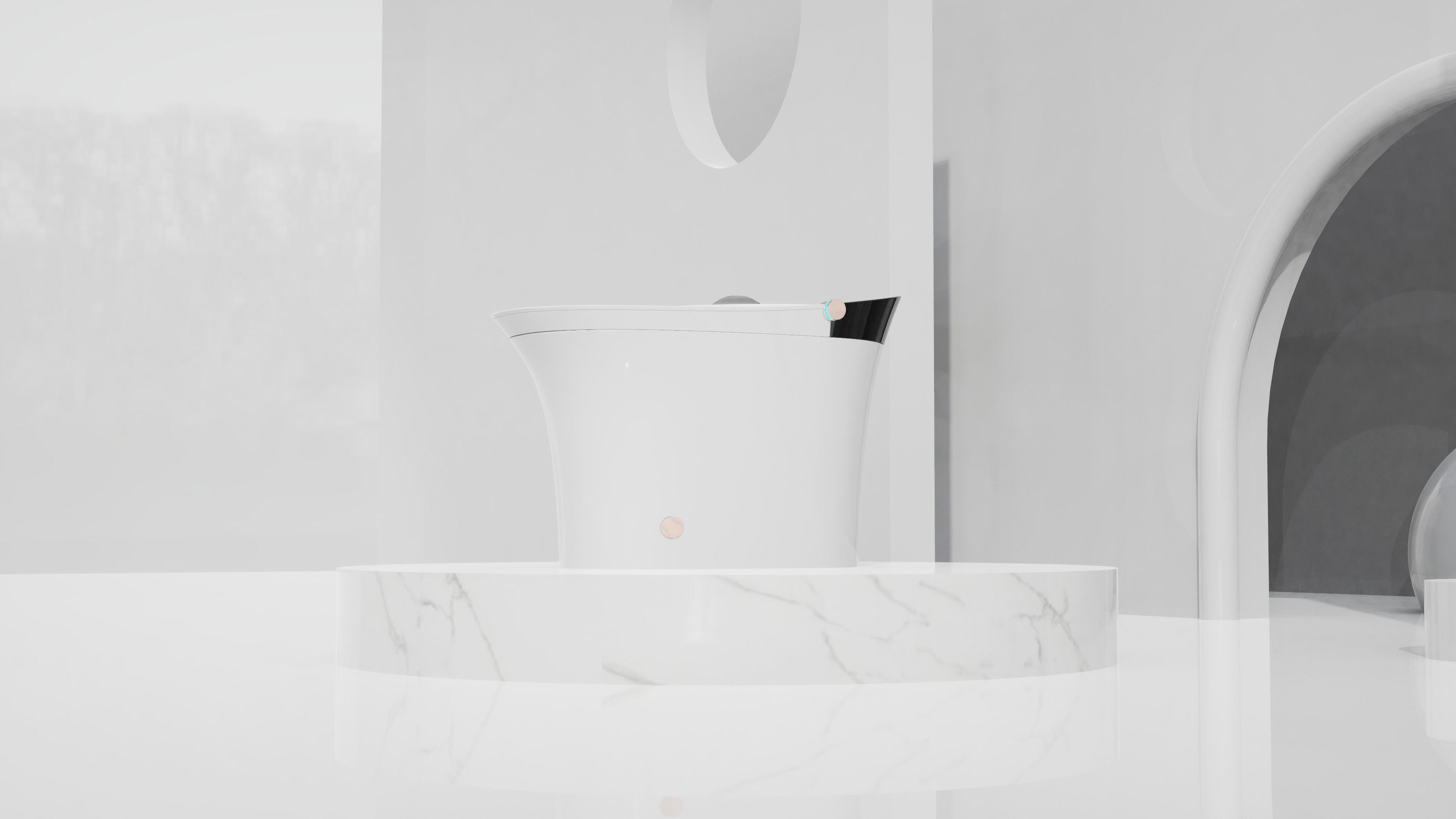 Intelligent toilet，