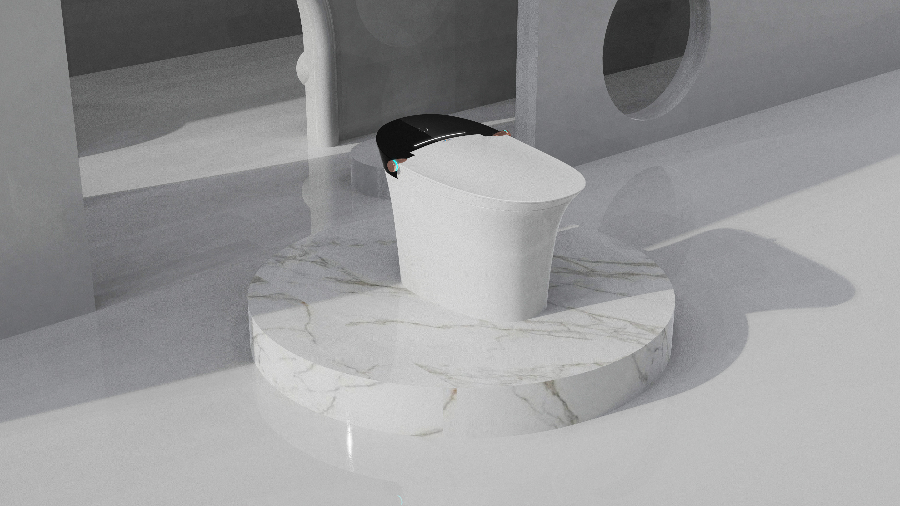 Intelligent toilet，