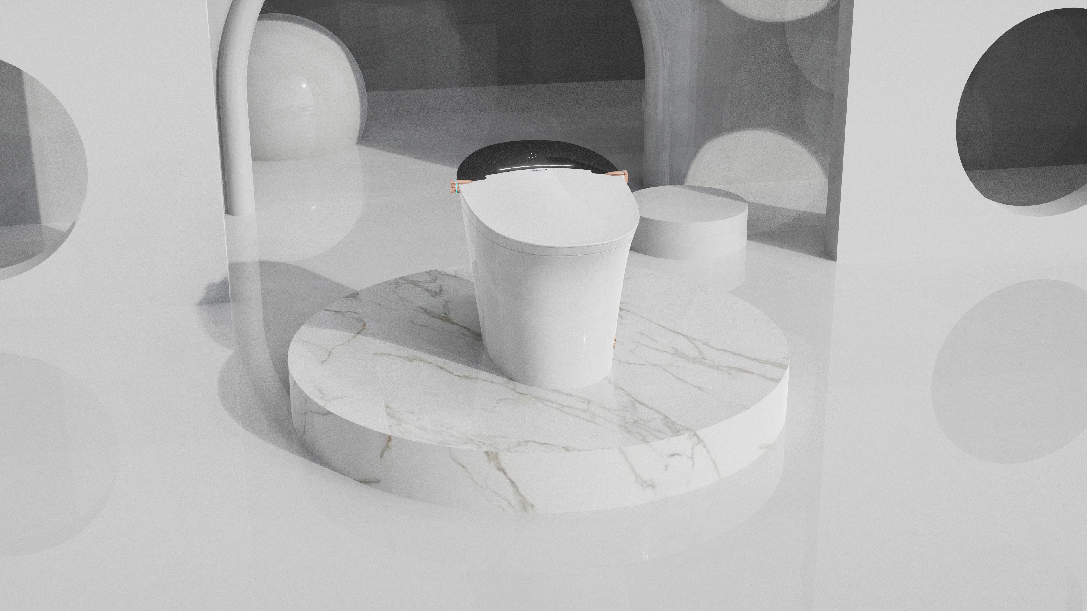 Intelligent toilet，