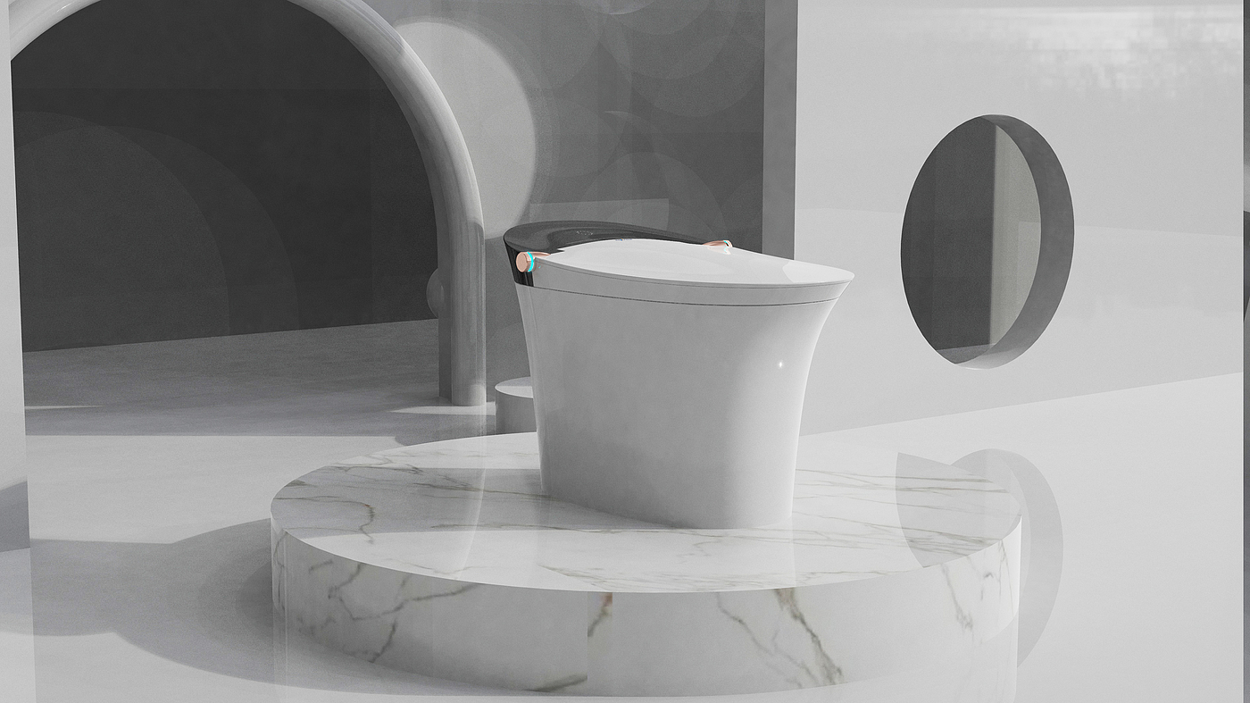 Intelligent toilet，