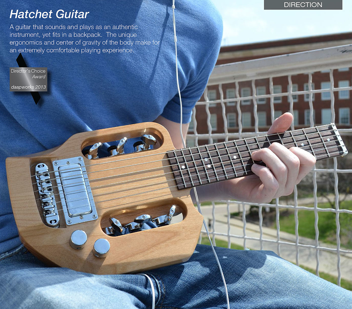 Hatchet Guitar，吉他，乐器，小型，