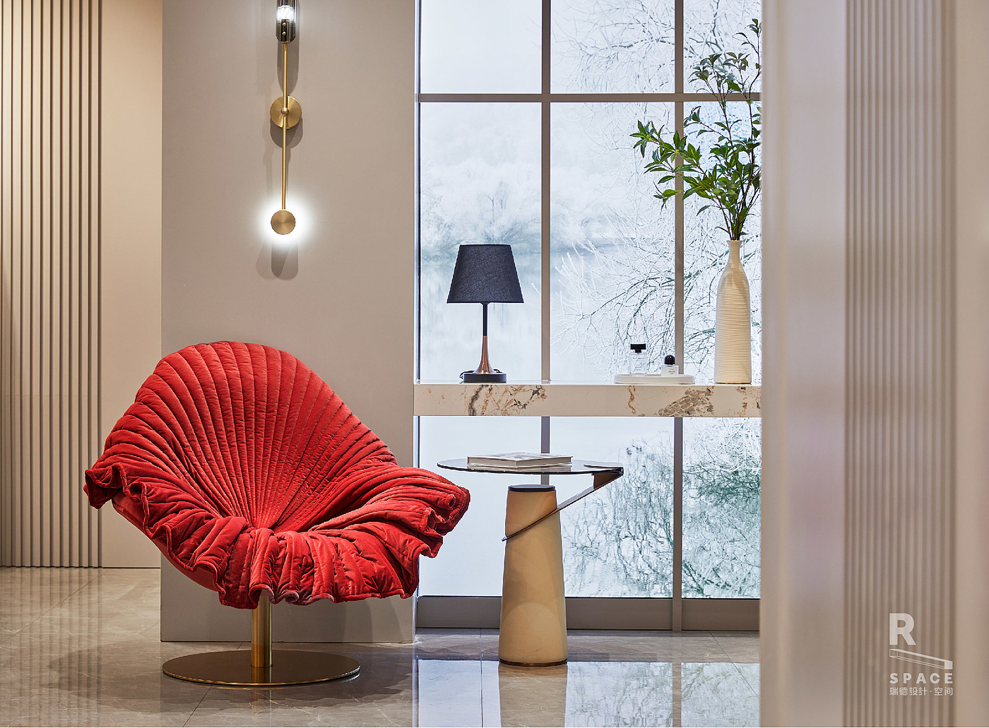space design ，Red design，Red design · space，Commercial space design，