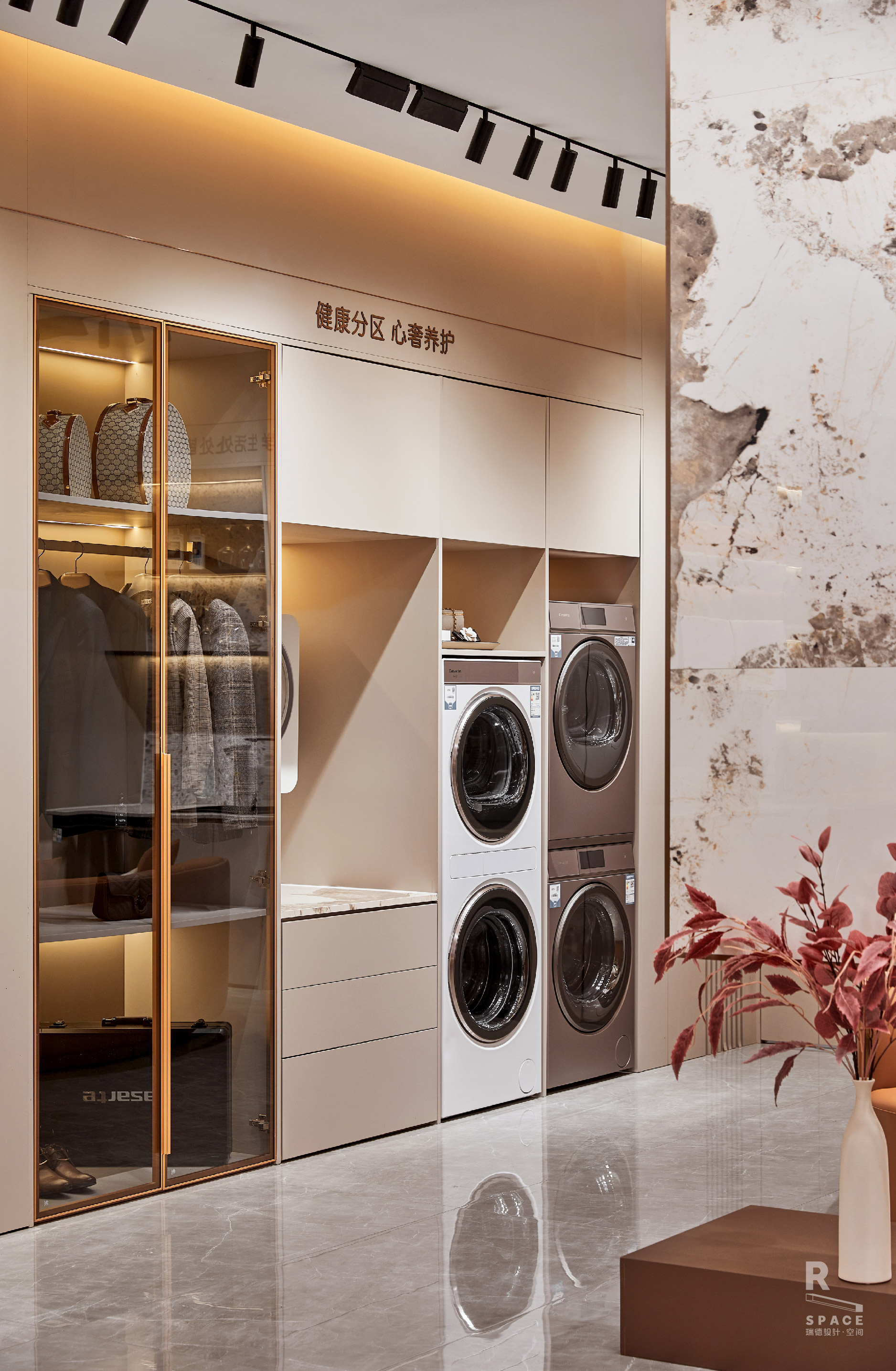 space design ，Red design，Red design · space，Commercial space design，