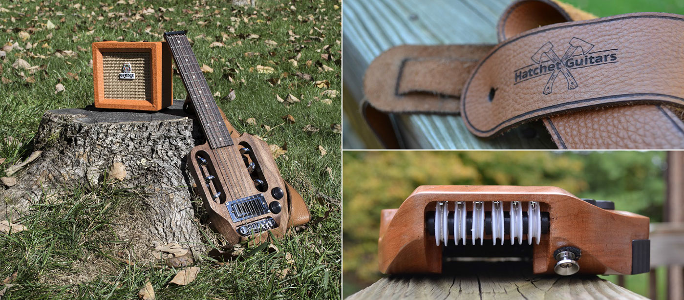 Hatchet Guitar，guitar，Musical Instruments，small-scale，