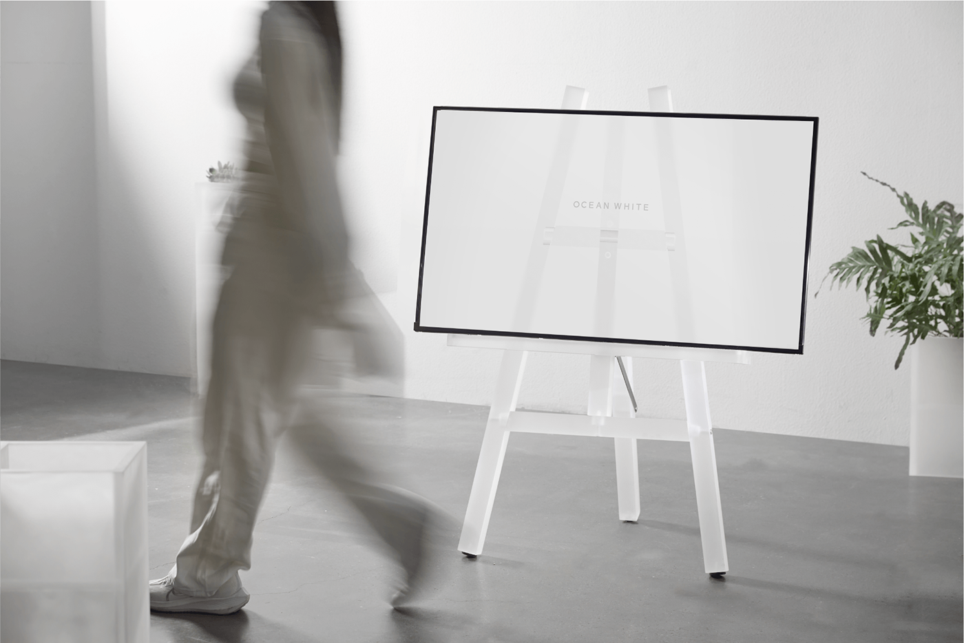 Second White，Ocean White，graphic design ，Exhibition design，