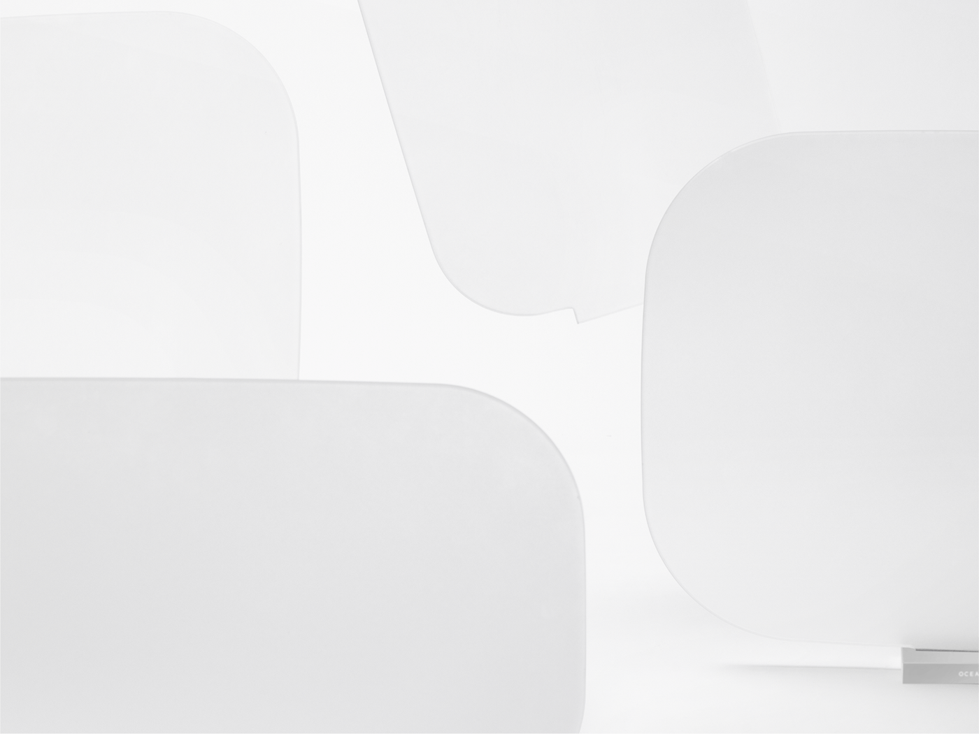 Second White，Ocean White，graphic design ，Exhibition design，