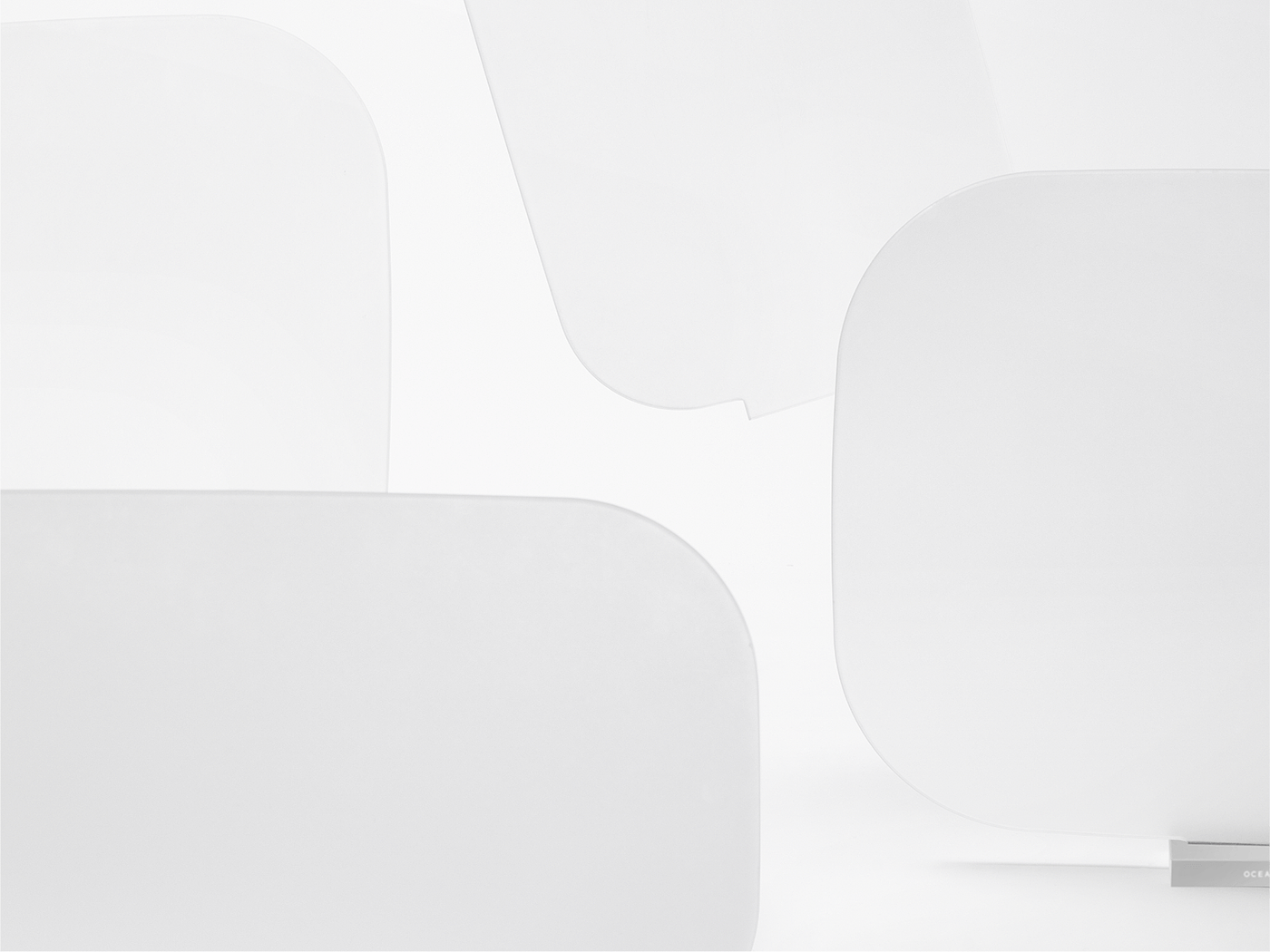 Second White，Ocean White，graphic design ，Exhibition design，