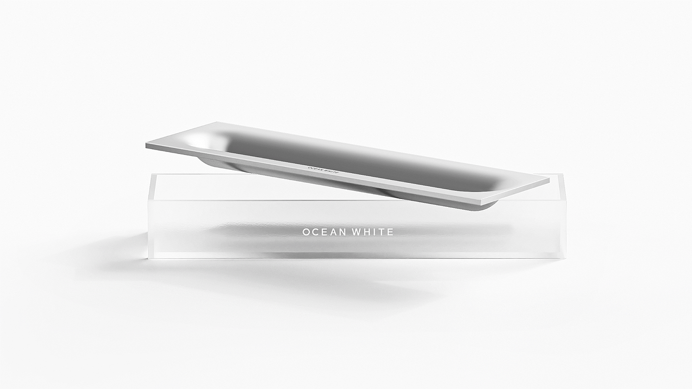 Second White，Ocean White，graphic design ，Exhibition design，