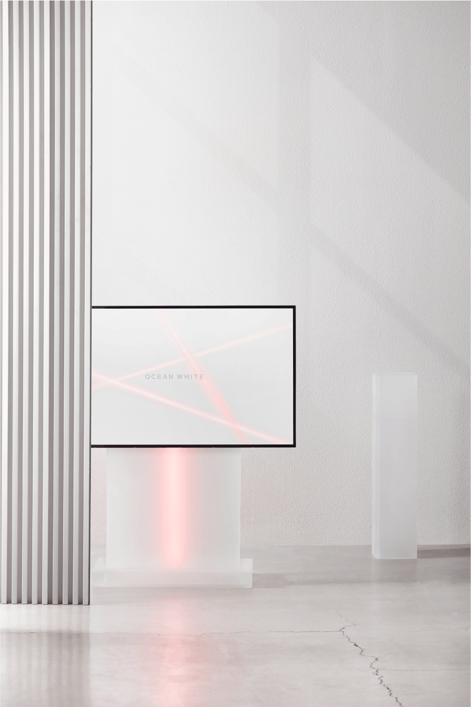 Second White，Ocean White，graphic design ，Exhibition design，