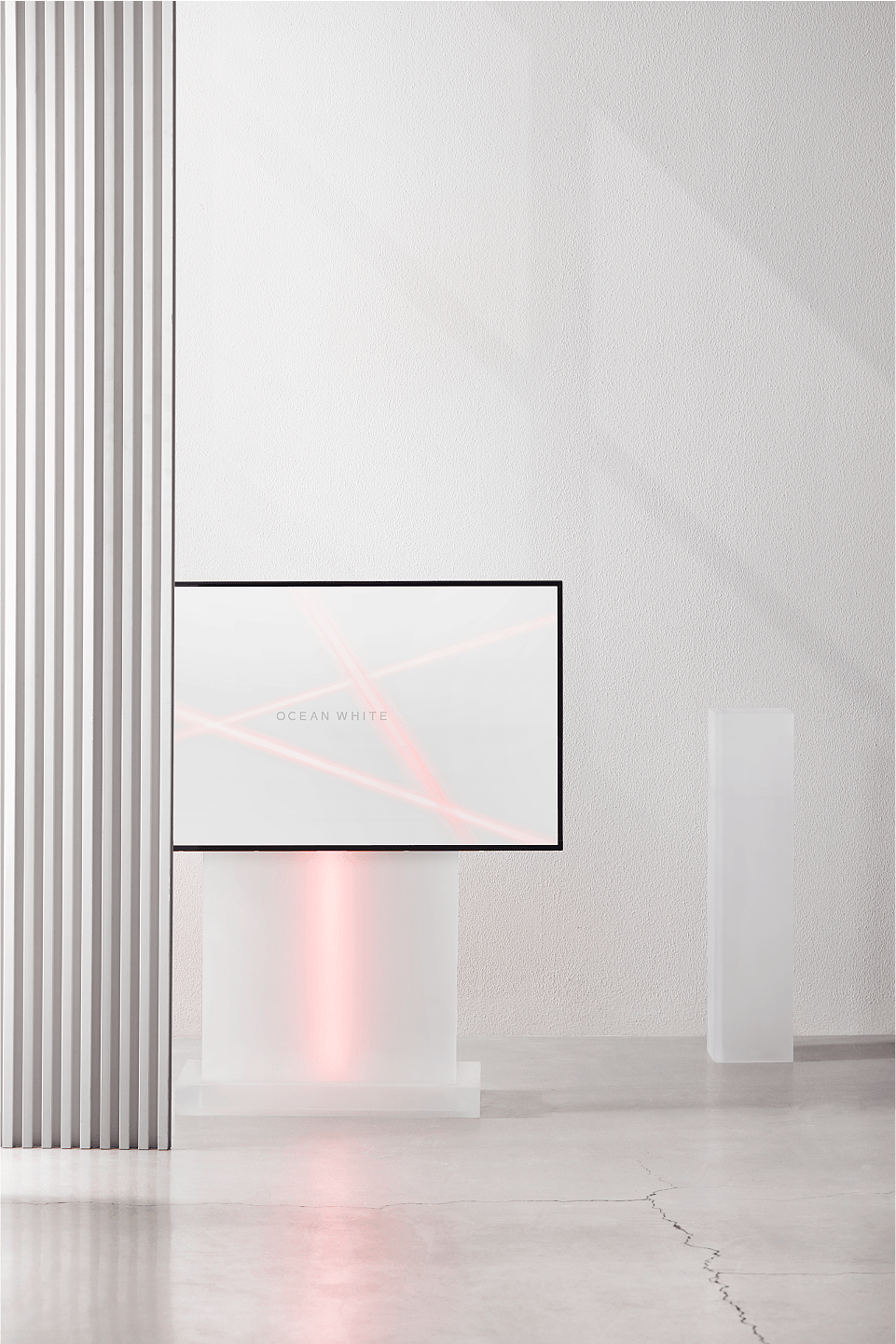 Second White，Ocean White，graphic design ，Exhibition design，