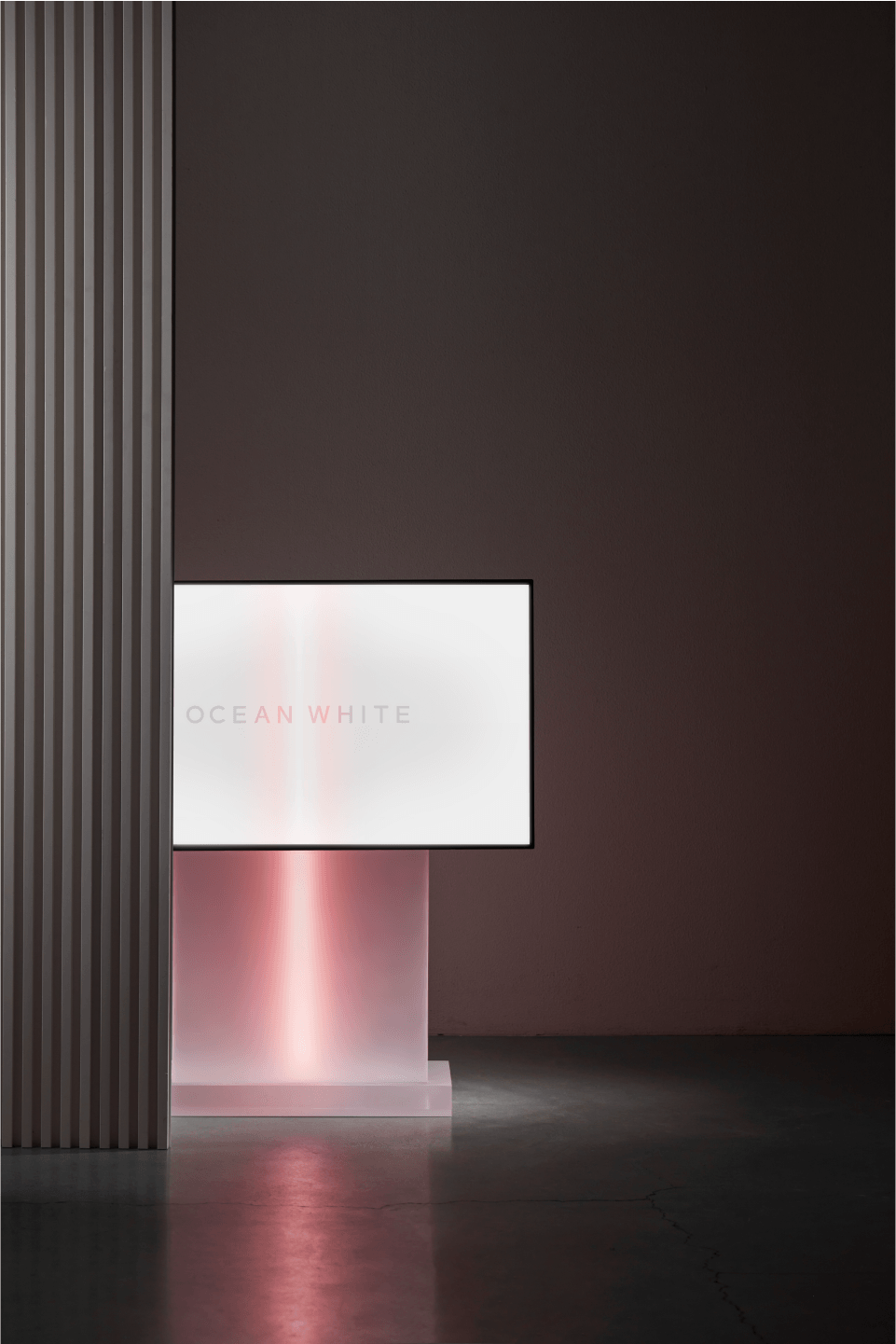 Second White，Ocean White，graphic design ，Exhibition design，