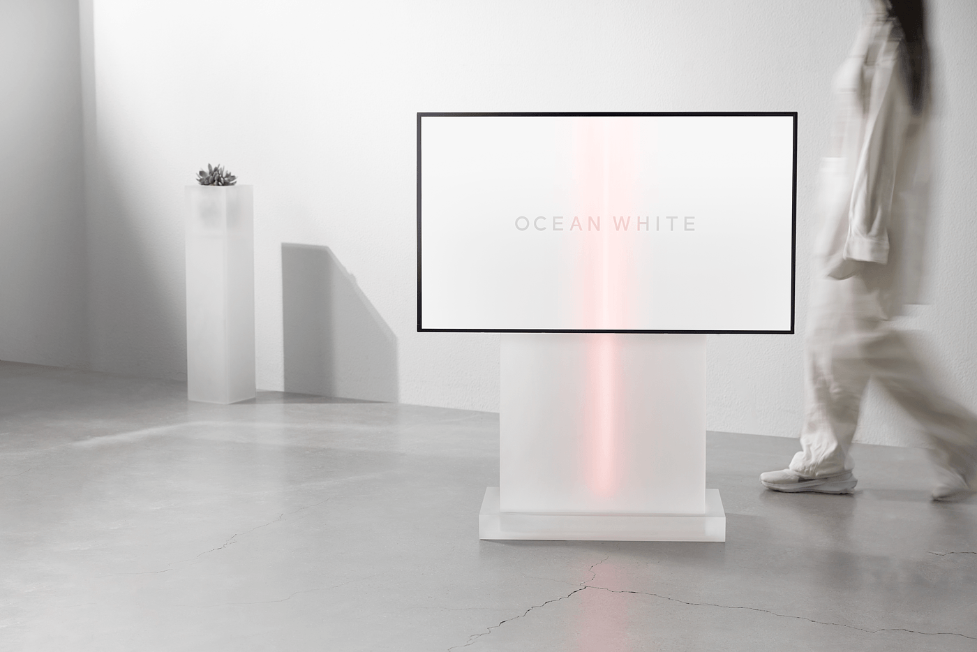 Second White，Ocean White，图形设计，展览设计，