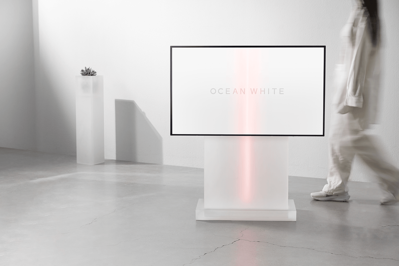 Second White，Ocean White，graphic design ，Exhibition design，