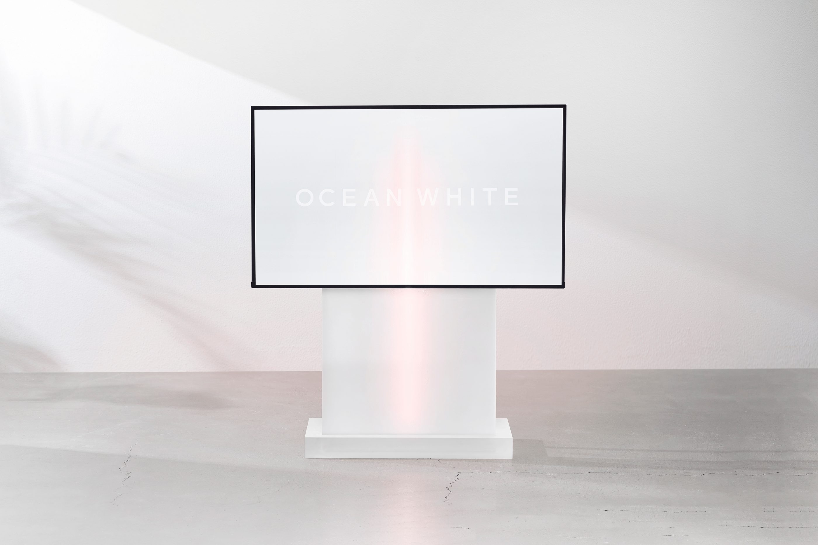 Second White，Ocean White，graphic design ，Exhibition design，