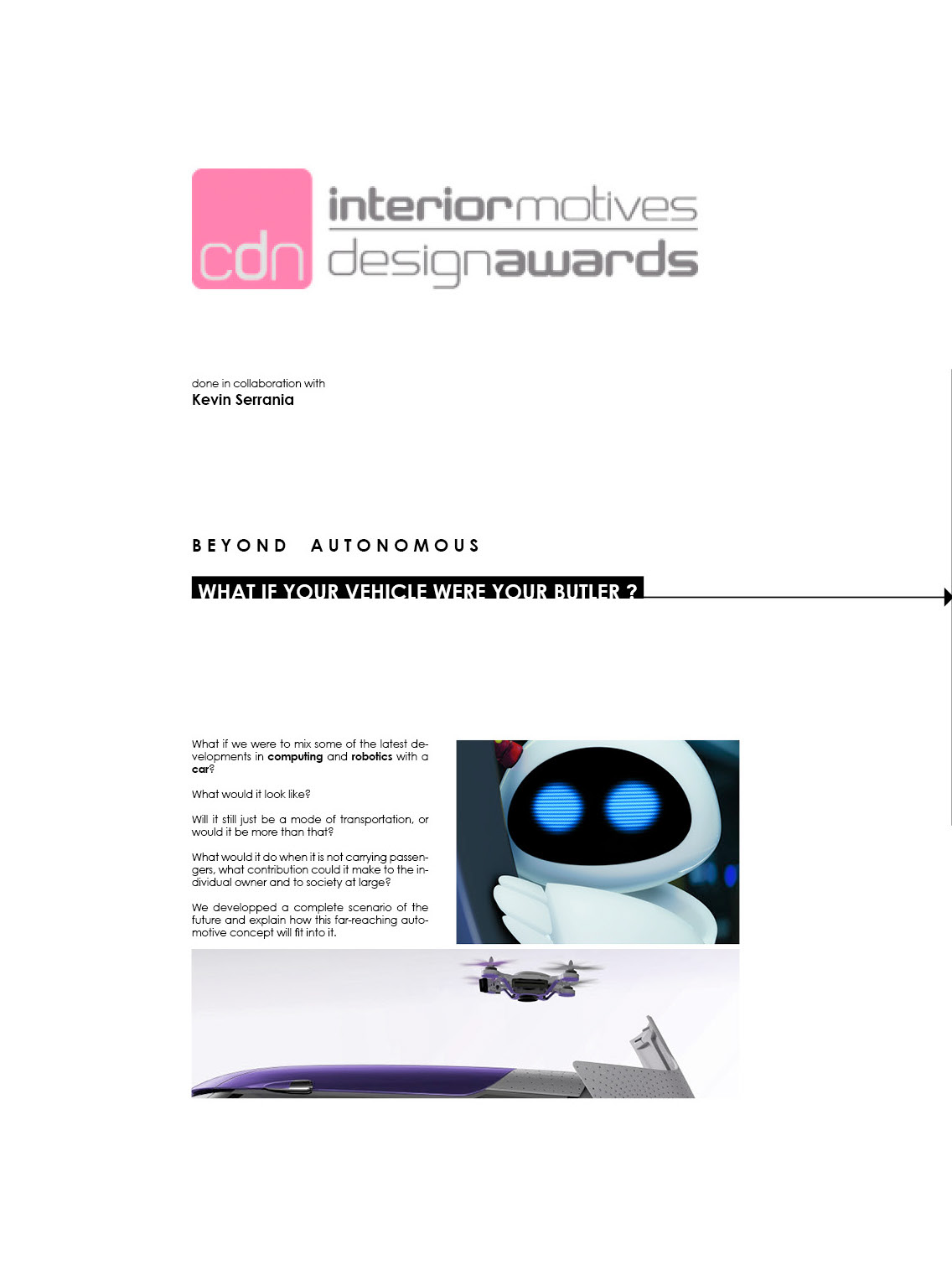 Interior Motive，automobile，concept，