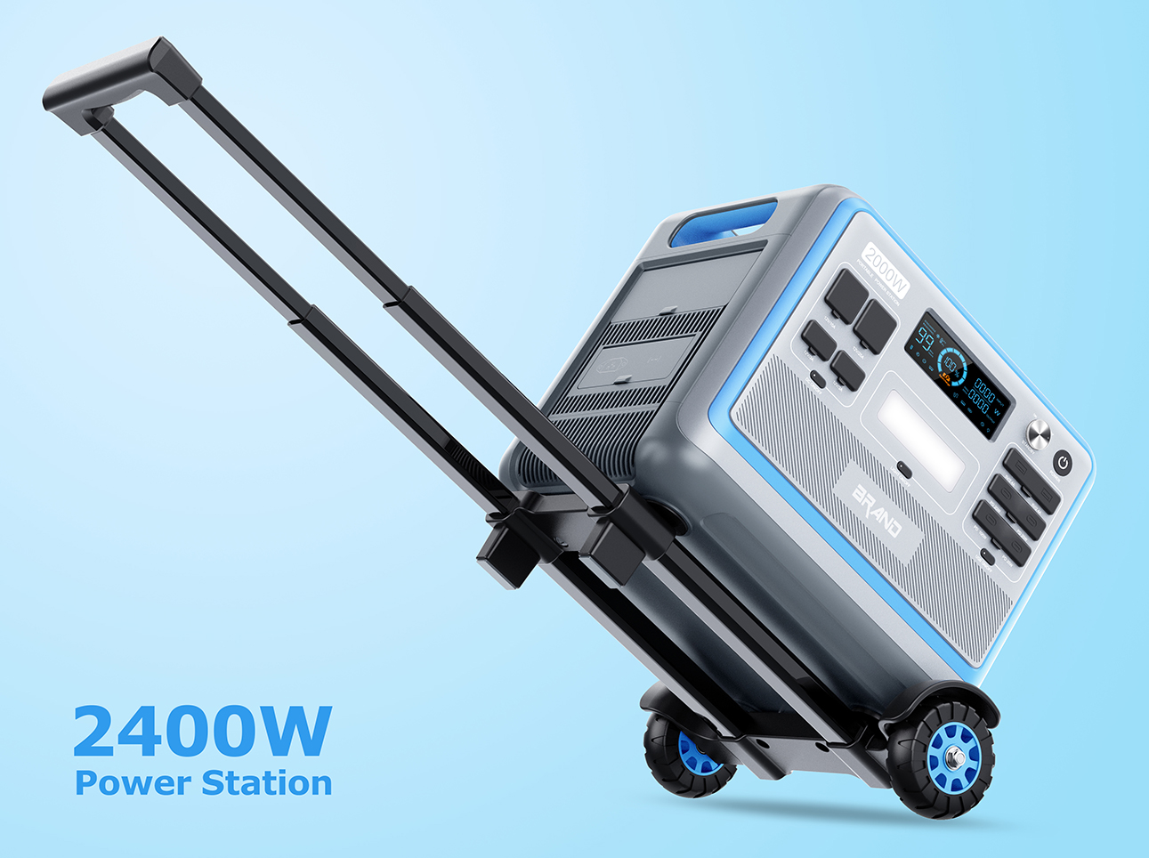 Outdoor portable energy storage power supply，