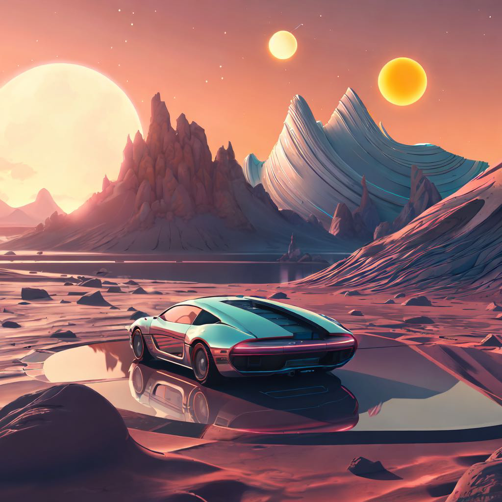 Trisomy，Coupe，automobile，Science Fiction World，