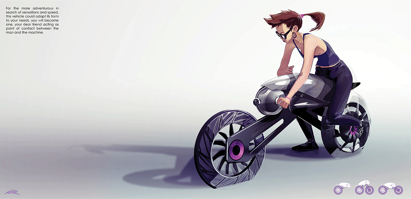 Interior Motive，automobile，concept，