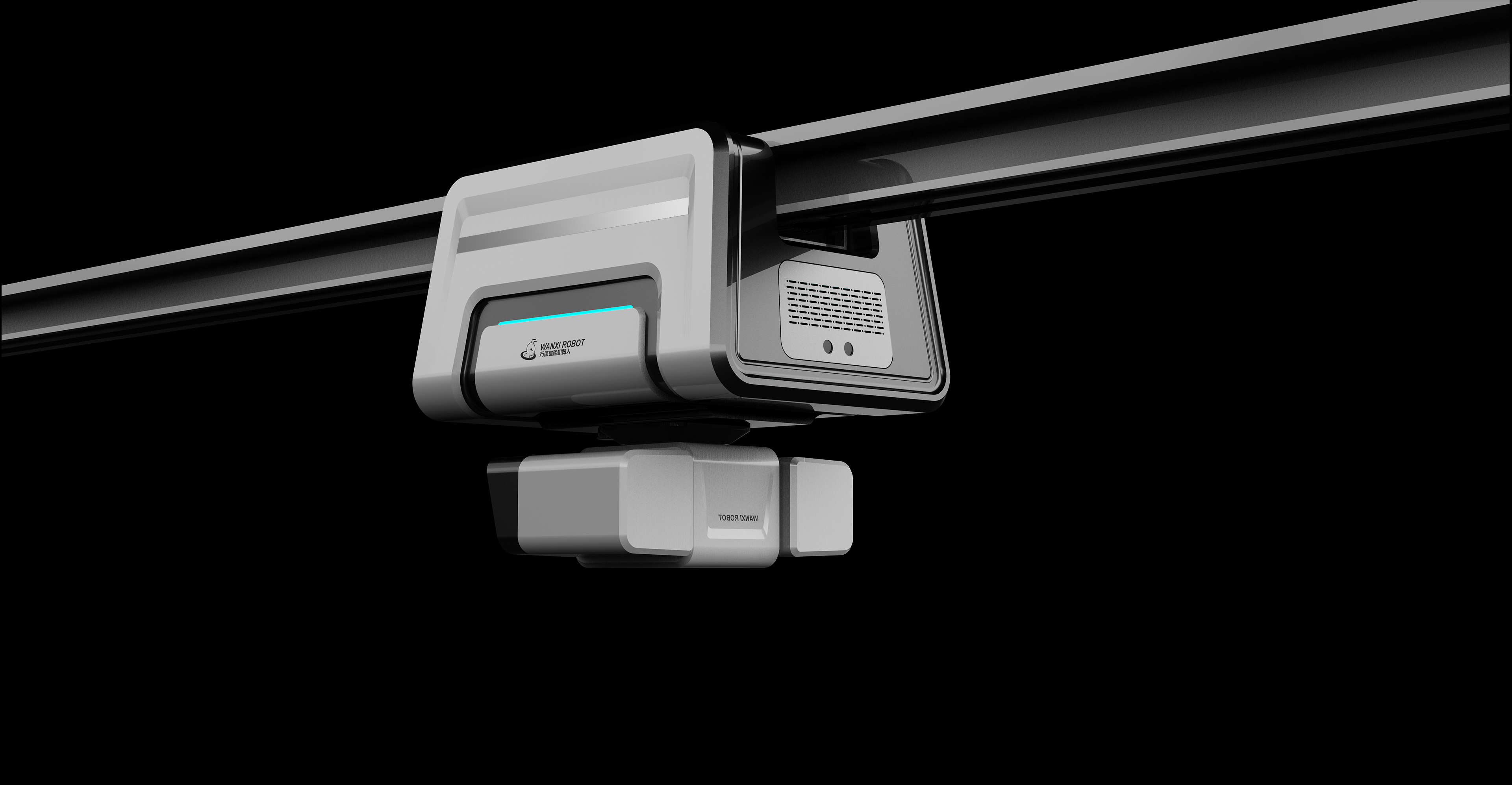 Track inspection robot，Patrol robot，Orbital robot，robot，On-Site Inspection，Inventory，PCB，Besek，