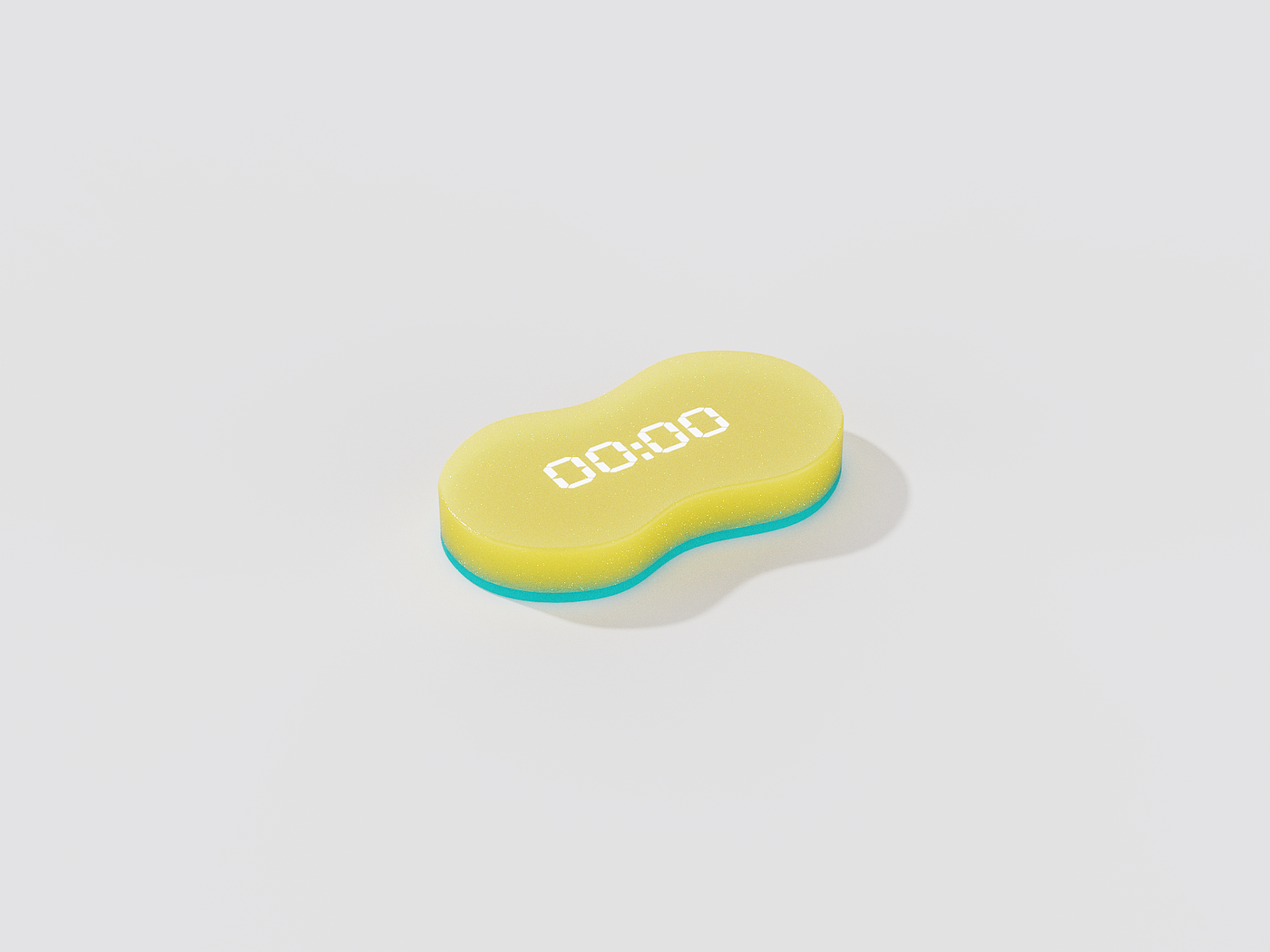 Unconscious design，Sponge，dopamine style，Clock，Unconscious design，Sponge，dopamine style，