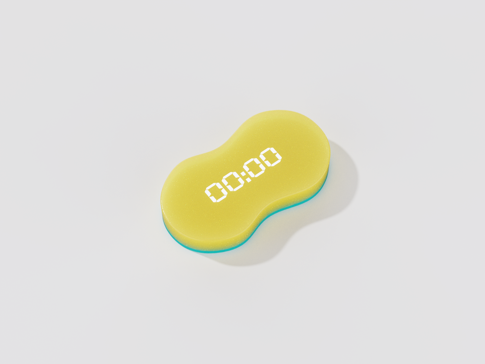 Unconscious design，Sponge，dopamine style，Clock，Unconscious design，Sponge，dopamine style，