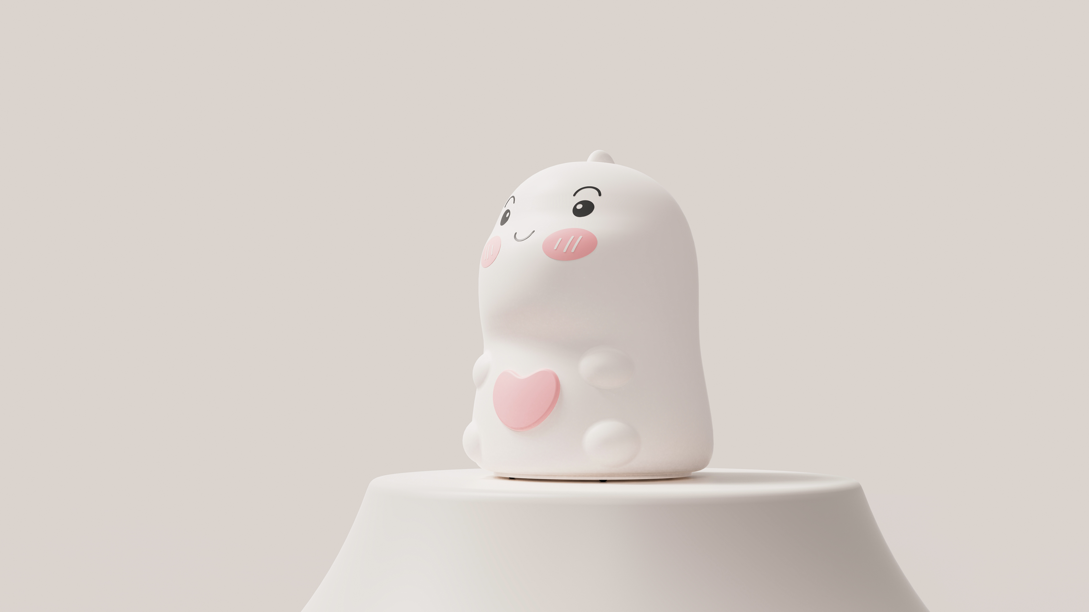 Night light，Little rabbit，Little dinosaur，silica gel，