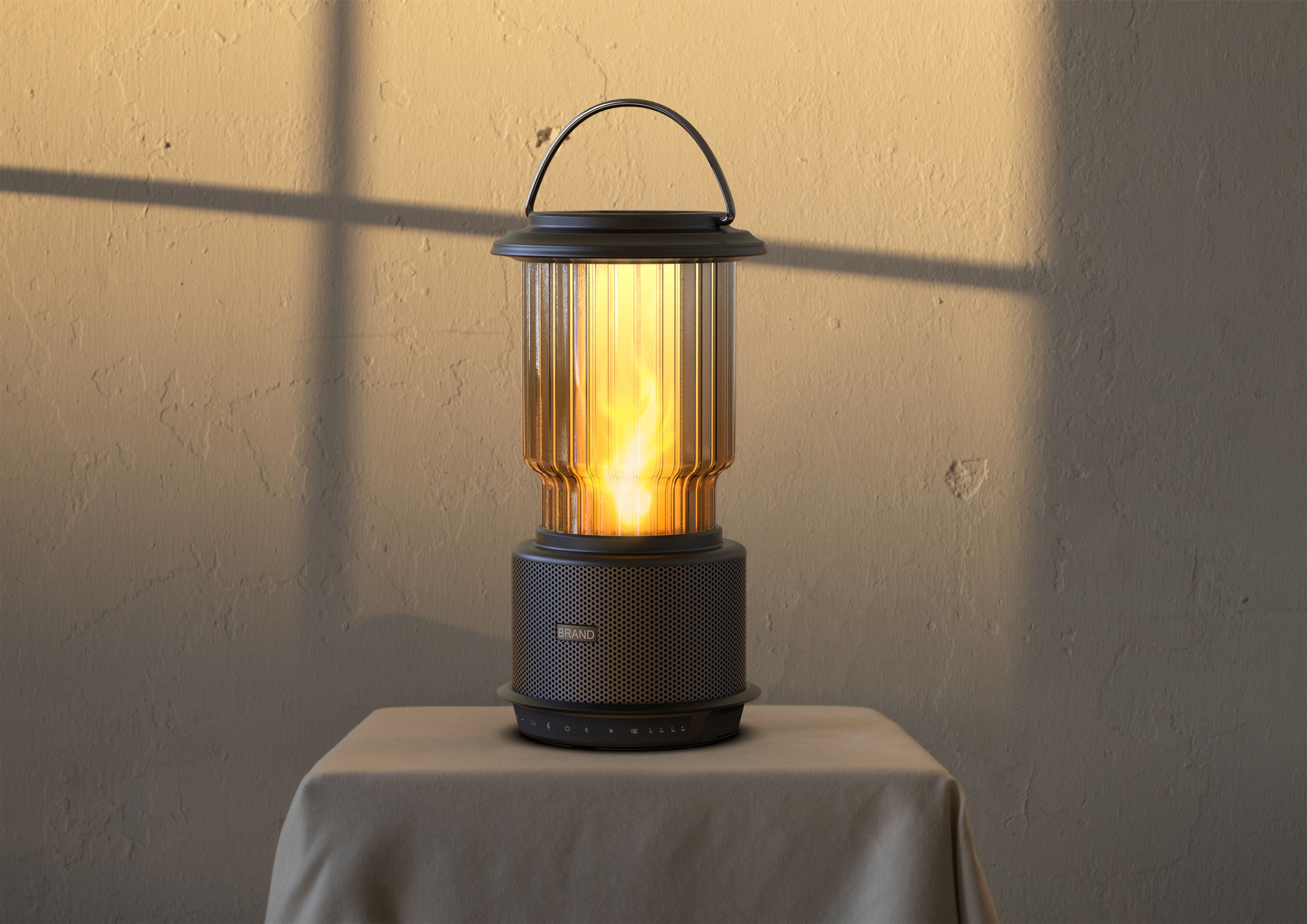 loudspeaker box，outdoors，Garden Lights，American style，