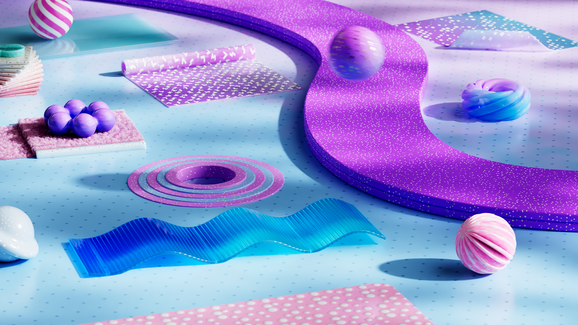 C4D rendering，C4D animation，c4d open exercise，RS rendering，