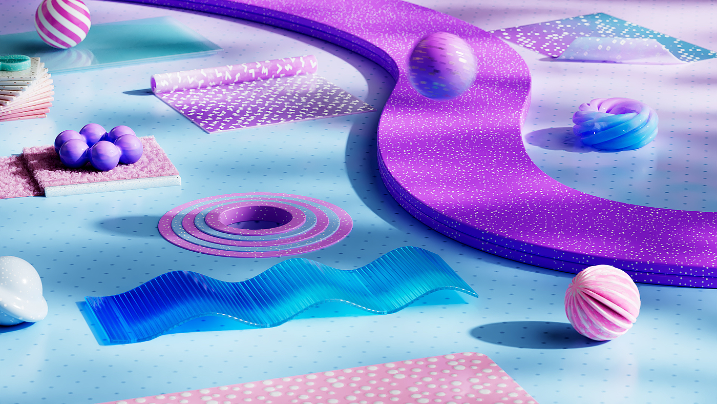 C4D rendering，C4D animation，c4d open exercise，RS rendering，