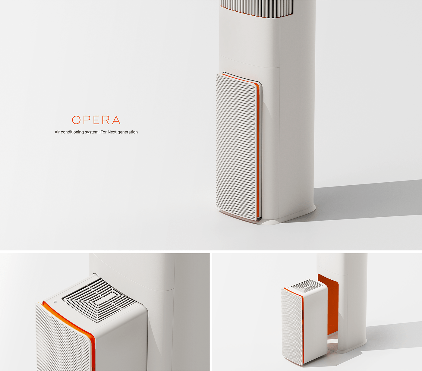 Opera，air cleaner，air conditioner，Air circulation module system，