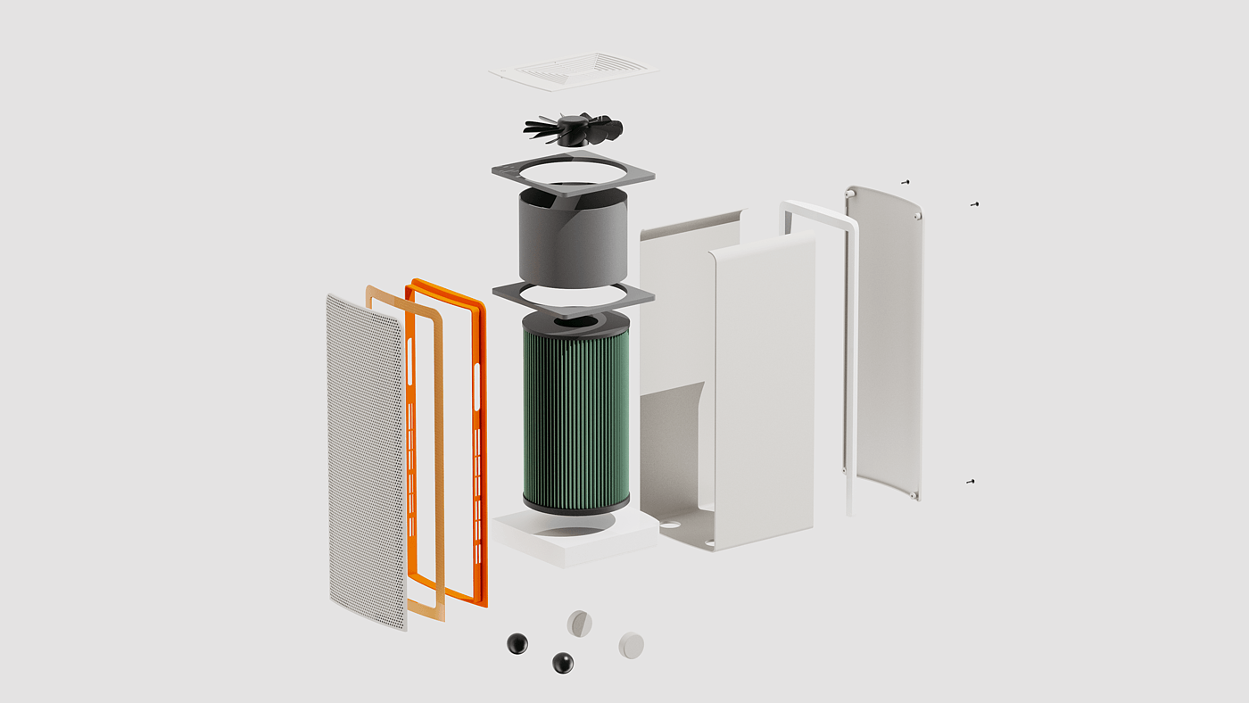 Opera，air cleaner，air conditioner，Air circulation module system，