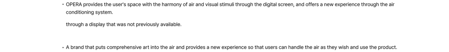 Opera，air cleaner，air conditioner，Air circulation module system，