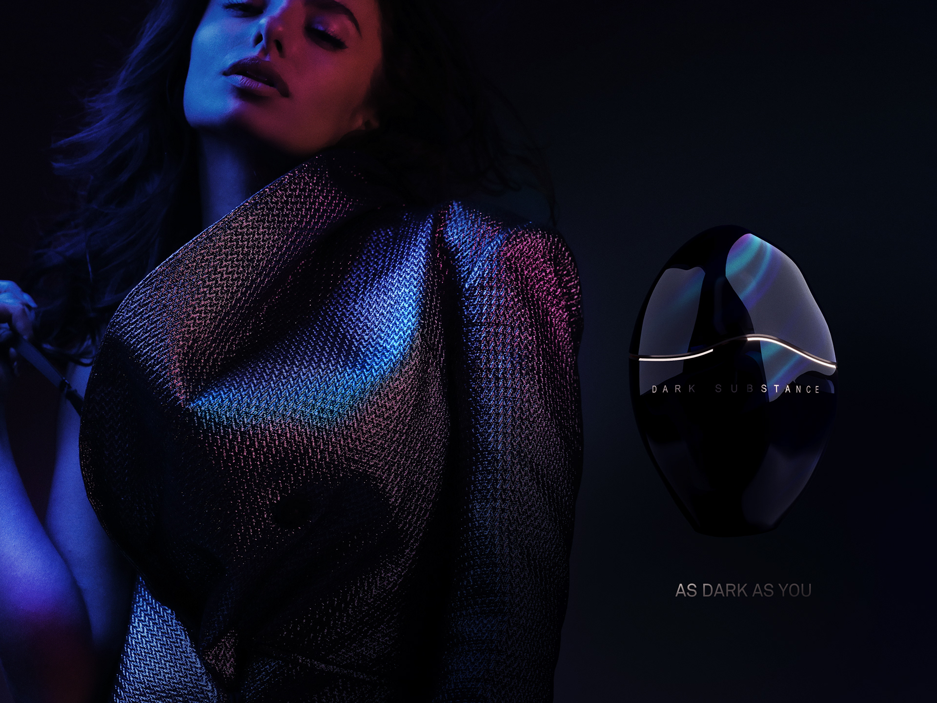 Perfume，packing design，mysterious，grace，