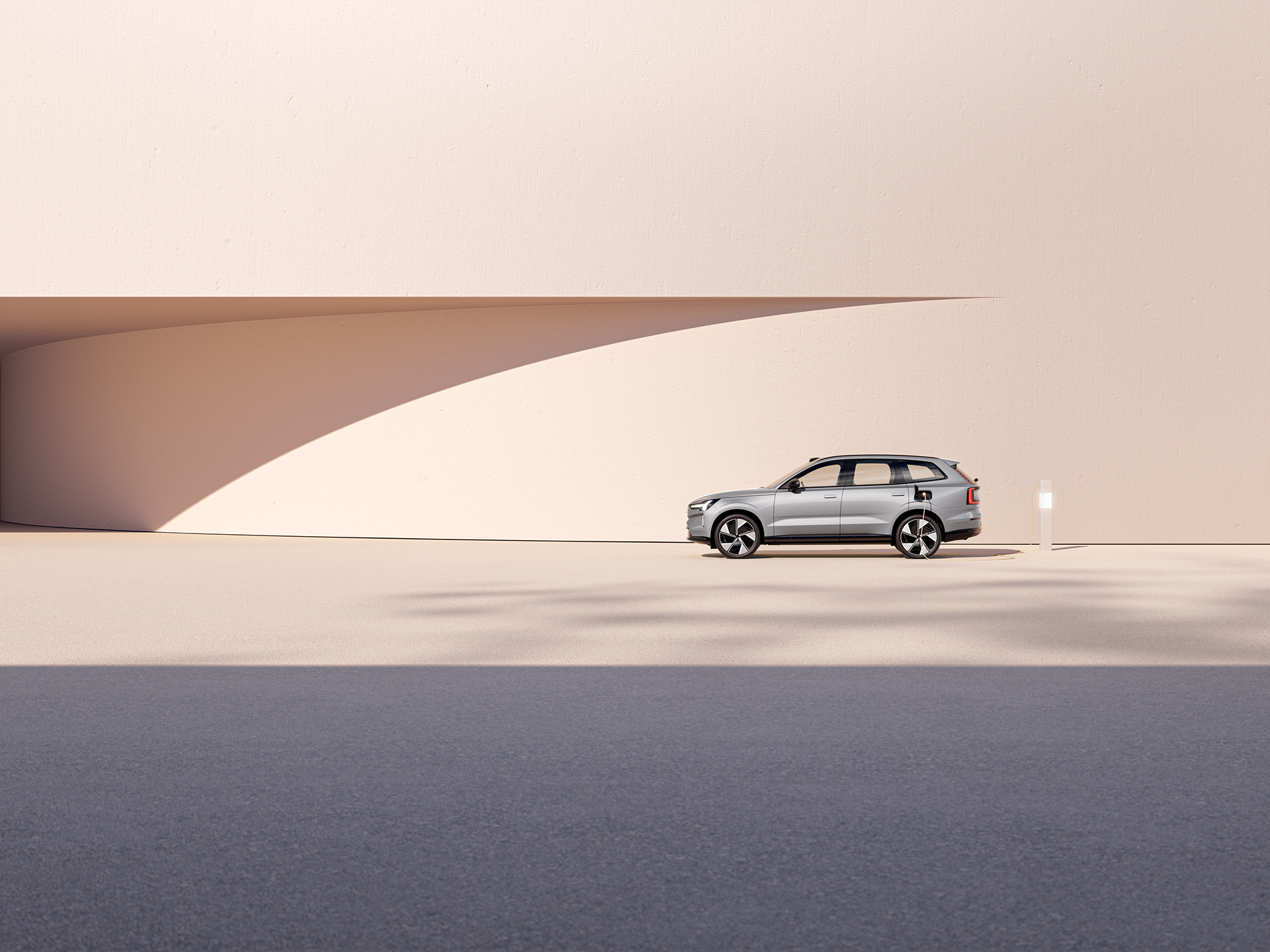 New flagship EX 90，Volvo，automobile，"Conceptual World"，