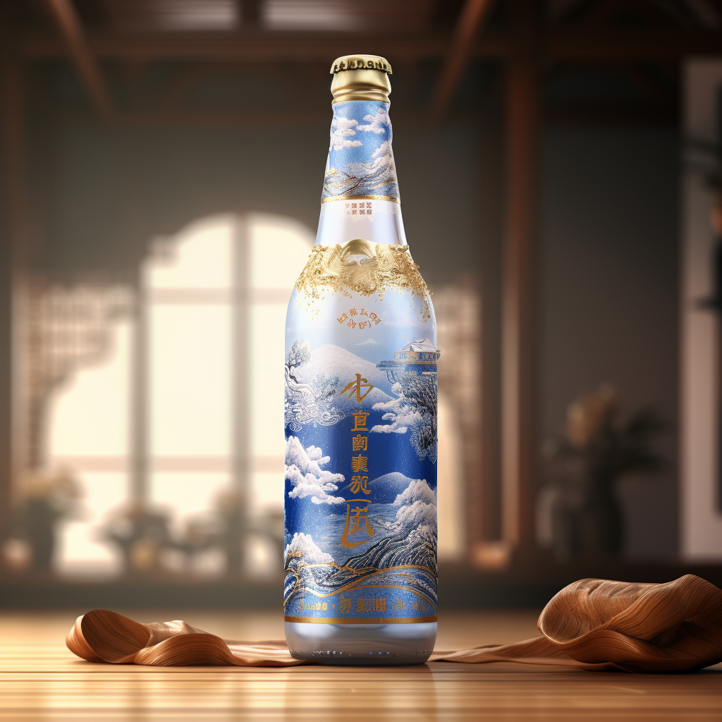 Beer packaging design, wine bottle packaging design, fruit wine packaging design，