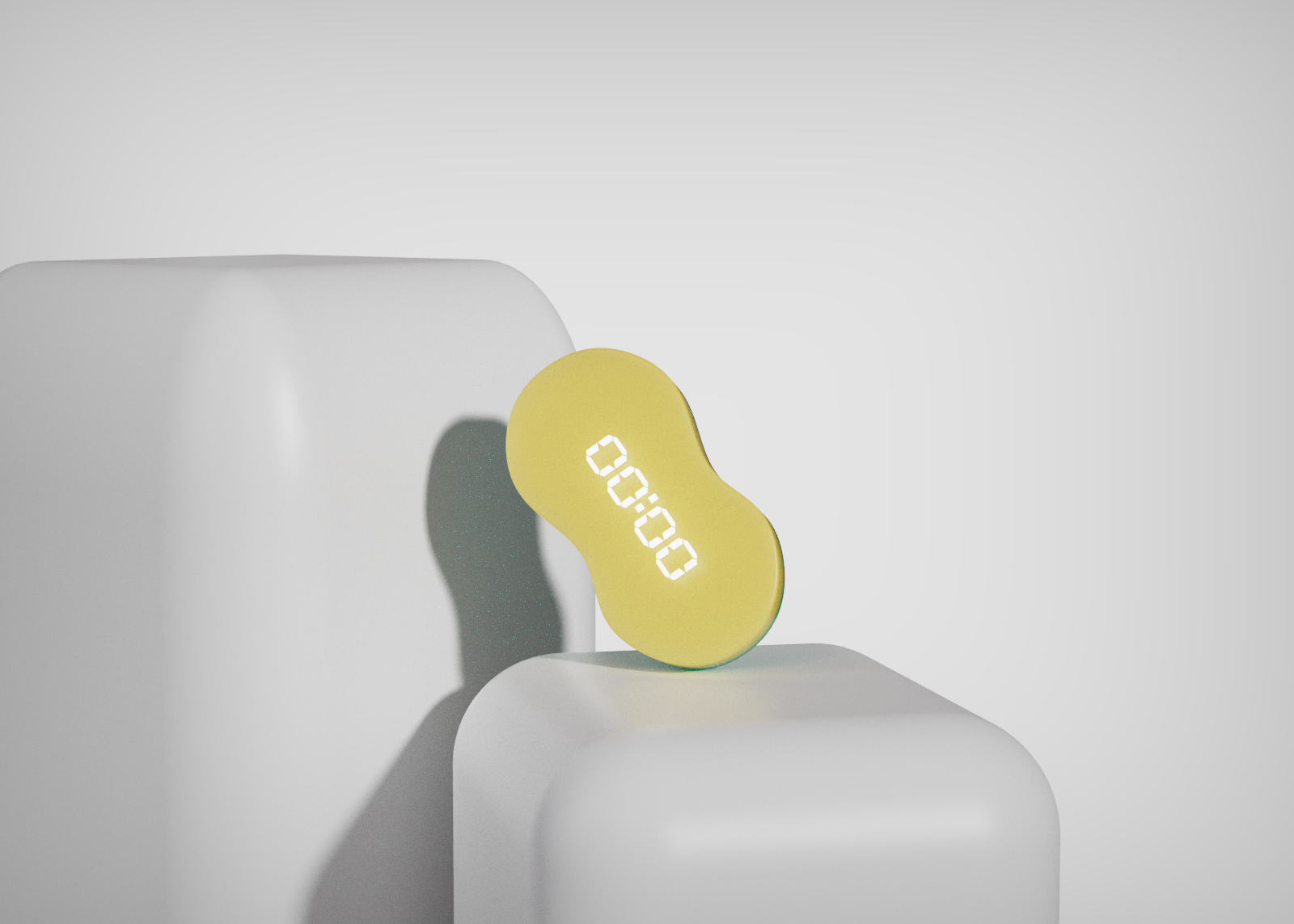 Unconscious design，Sponge，dopamine style，Clock，Unconscious design，Sponge，dopamine style，