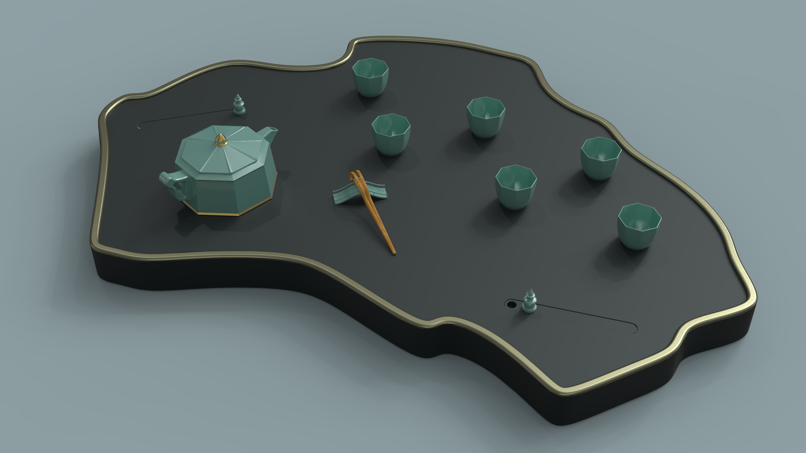 tea set，Cultural creation，