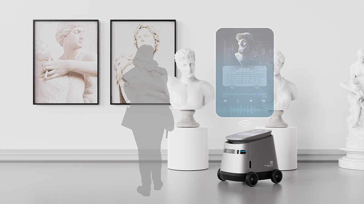 robot，Lead the robot.，Sense of science and technology，