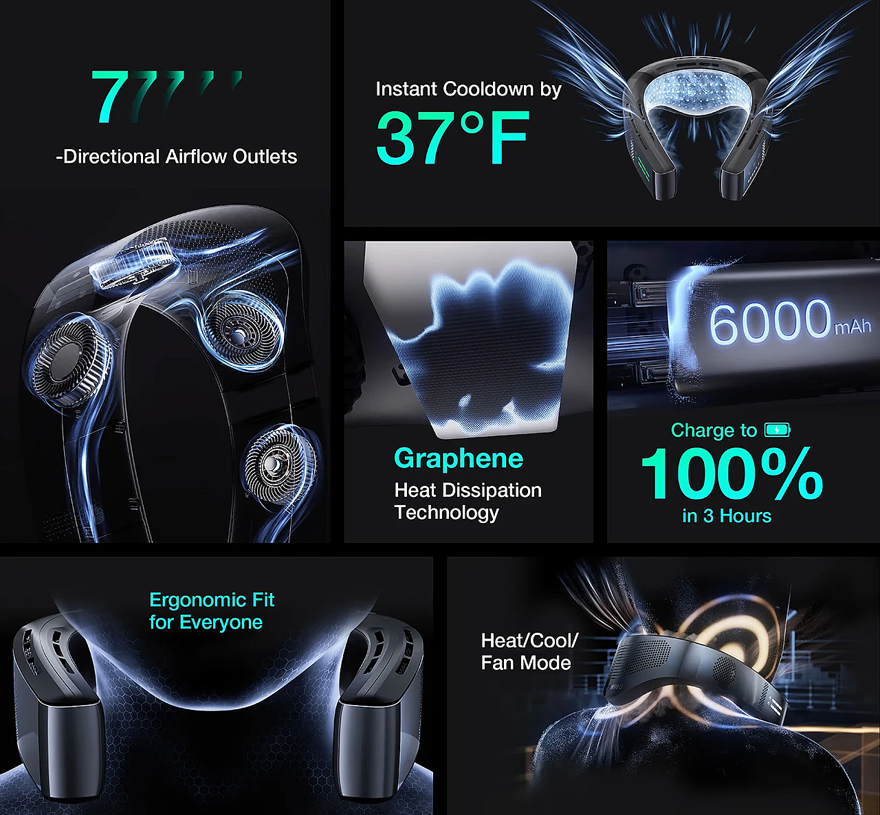 TORRAS Coolify 3，Wearable air conditioning，