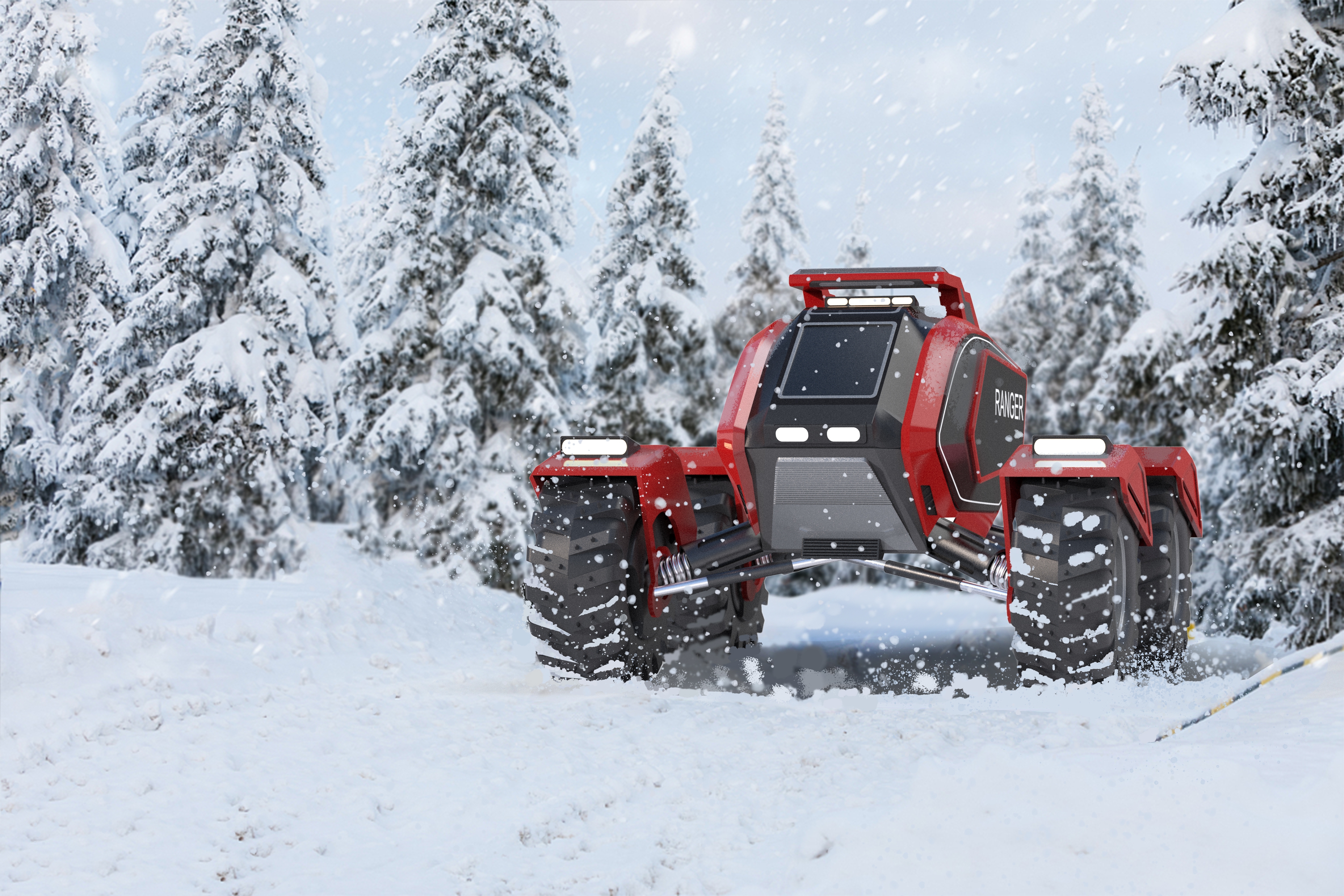 Appearance design，Equipment design，Off road vehicle design，