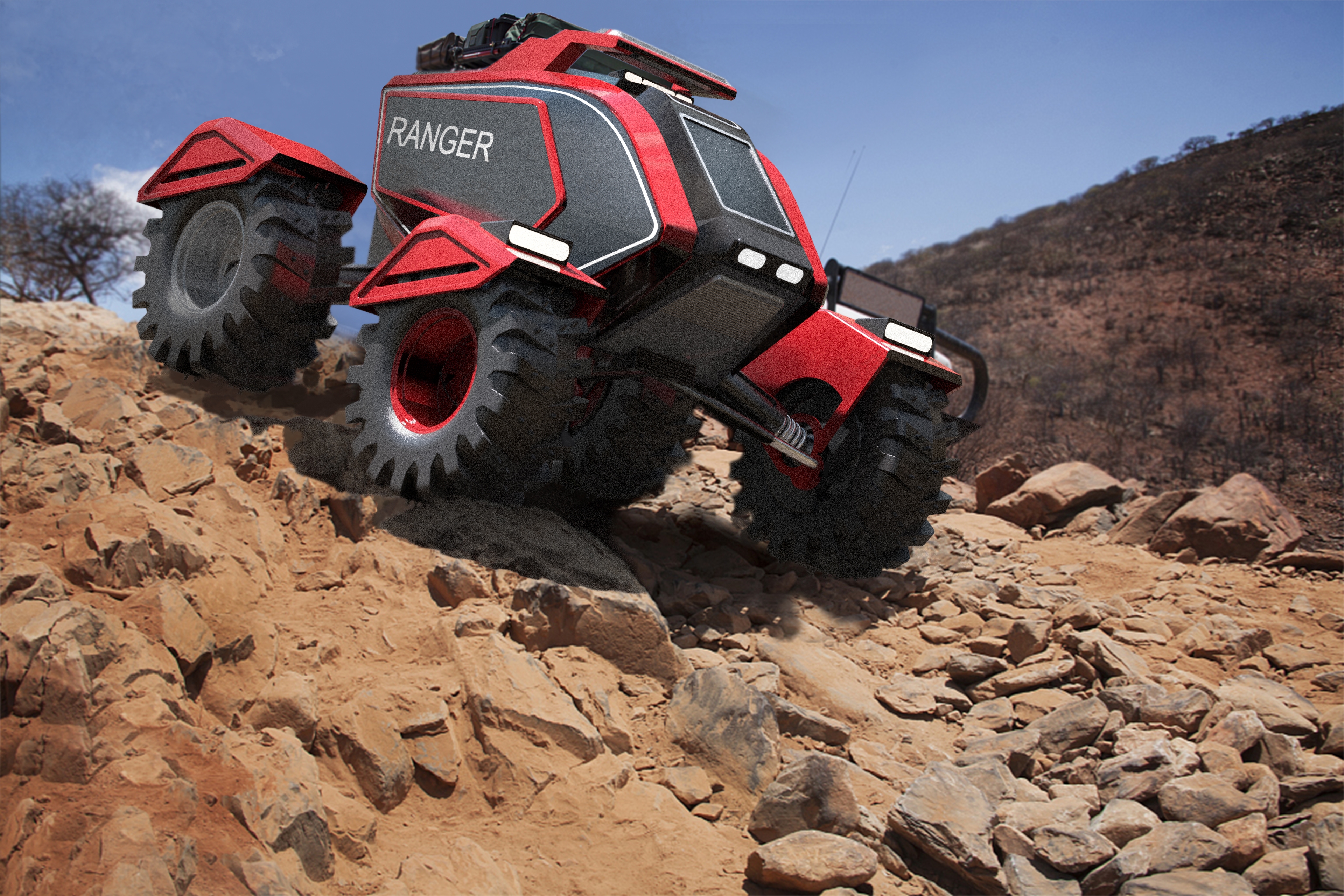 Appearance design，Equipment design，Off road vehicle design，