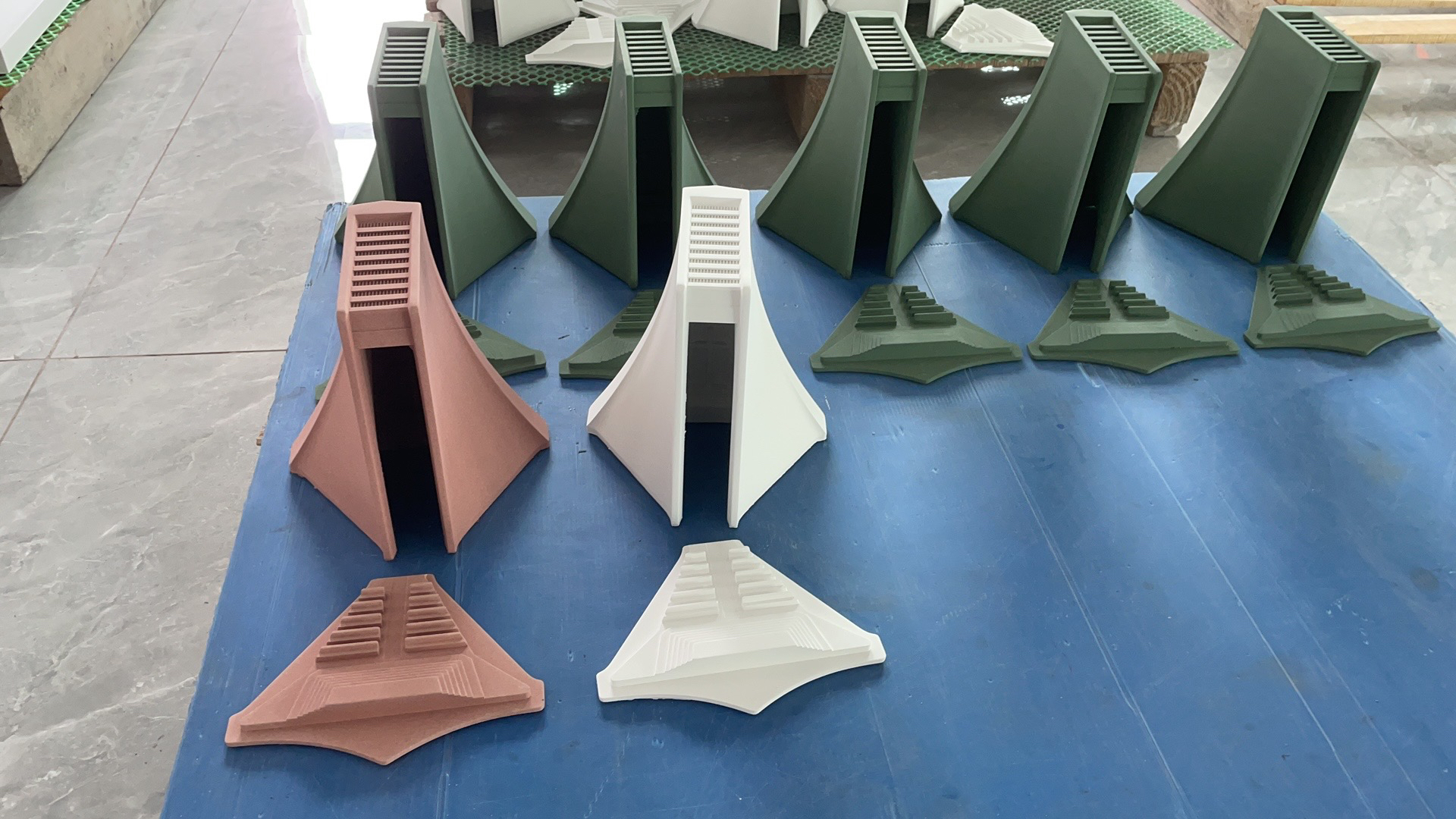 Cement night light，